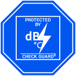 Check Guard safety inspection badge for power equipment